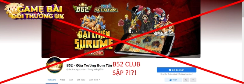 B52 bị sập