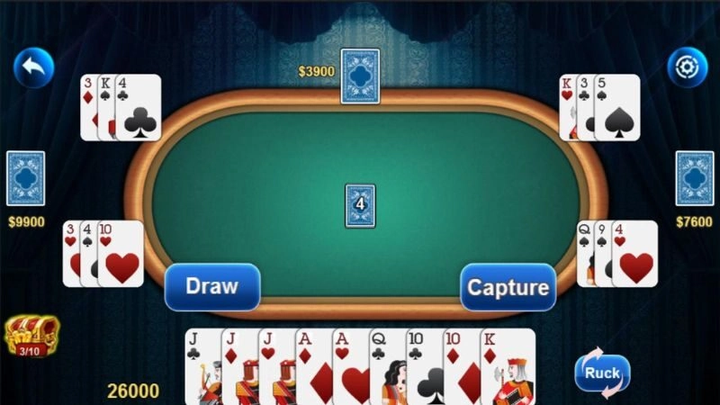 Bài phỏm tiếng Anh là gì